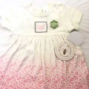 NWT burt’s bees baby dress 6-9 mo